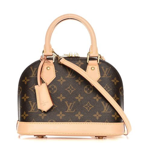 alma bb louis vuitton on person|Louis Vuitton Alma bb monogram.